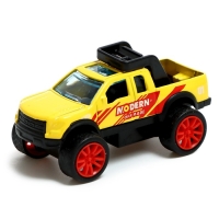 Машина металлическая &laquo;Крутые гонки. Пикап&raquo;, инерция, 1:64, МИКС