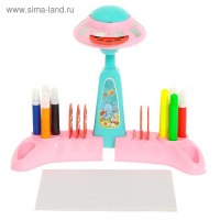 Проектор «Учимся рисовать», со слайдерами и фломастерами Проектор «Учимся рисовать», со слайдерами и фломастерами