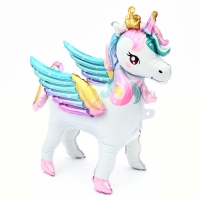 Шар фольгированный 26" «Единорог с крыльями», под воздух Шар фольгированный 26" «Единорог с крыльями», под воздух