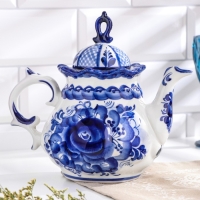 Чайник &laquo;Анимон&raquo;, 1 л, гжель