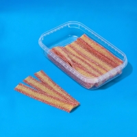 Кислый мармелад - ремешки "DAMLA", банан, клубника, 300 г Кислый мармелад - ремешки "DAMLA", банан, клубника, 300 г