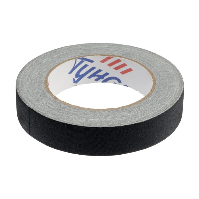 Лента клейкая Лента клейкая "Про-Гафф" ТУНДРА, черная, 350 мкм, 24 мм х 25 м