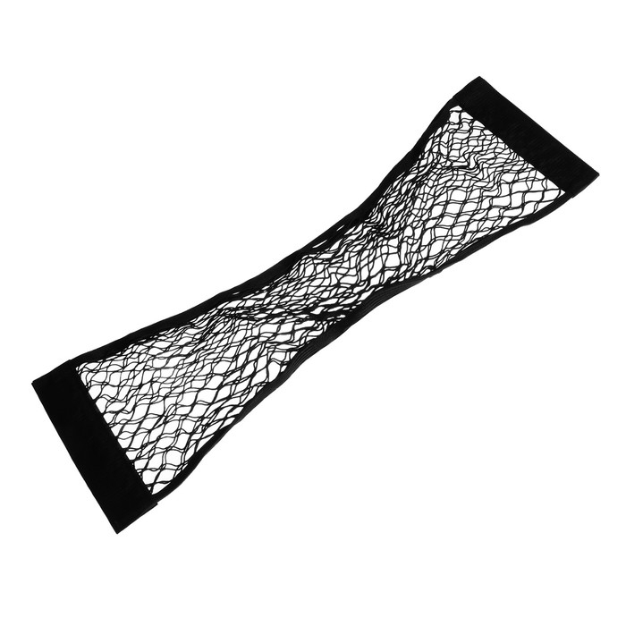 Сетка багажная TORSO для ниш, карман 25×80 на липучке Сетка багажная TORSO для ниш, карман 25×80 на липучке