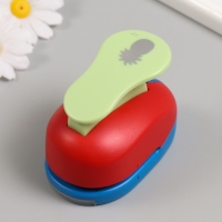 Дырокол фигурный рисунок 3,8х3,8 см "Ананас" 7х5,2х9,2 см, МИКС