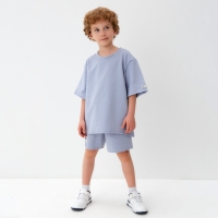 Футболка детская KAFTAN, р. 30 (98 - 104 см), серый