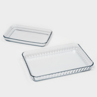 Набор форм для выпечки Borcam, 2 предмета: 1,9 л, 3,8 л Набор форм для выпечки Borcam, 2 предмета: 1,9 л, 3,8 л