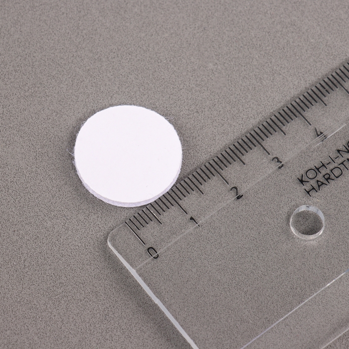 Липучка на клеевой основе &laquo;Круг&raquo;, набор 30 шт., размер 1 шт: 2 см