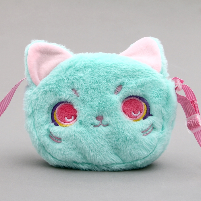 Сумка детская &laquo;Кошечка&raquo;, цвет зелёный