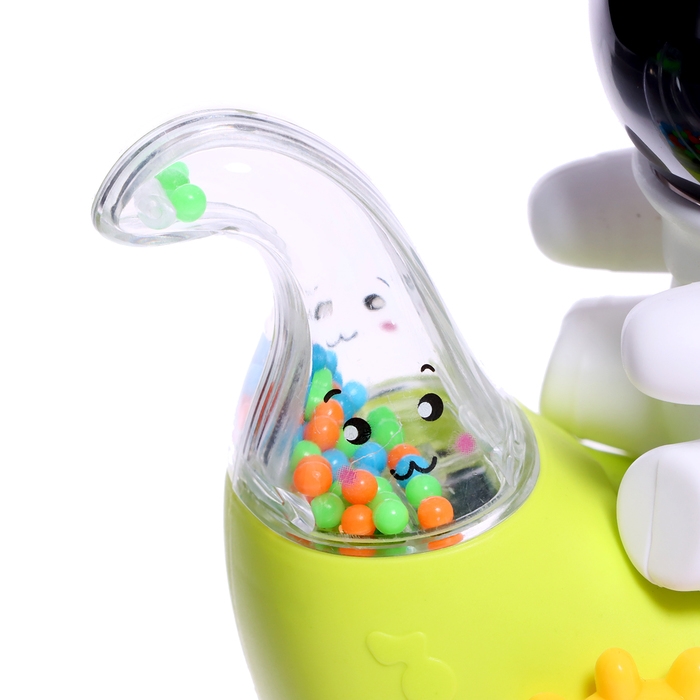 Музыкальная качалка &laquo;Маленький астронавт&raquo;, звуковые эффекты, цвета МИКС