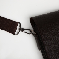 Сумка мужская через плечо TEXTURA, наружный карман, цвет коричневый Сумка мужская через плечо TEXTURA, наружный карман, цвет коричневый