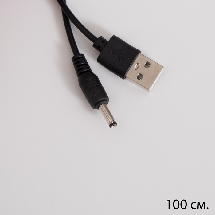 Светильник колба &laquo;Дед мороз и пряничный домик&raquo; 1,5Вт, LED, 3xAAA, черный USB 11х11х21см