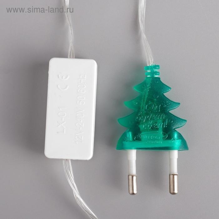 Гирлянда «Нить» 5 м с насадками «Кубики тающие», IP20, прозрачная нить, 20 LED, свечение мульти (RG/RB), мигание, 220 В Гирлянда «Нить» 5 м с насадками «Кубики тающие», IP20, прозрачная нить, 20 LED, свечение мульти (RG/RB), мигание, 220 В