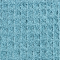 Набор для бани и ванной Этель &laquo;Вафля&raquo; полотенце 70*140 см+чалма 21*25 см, цв.синий
