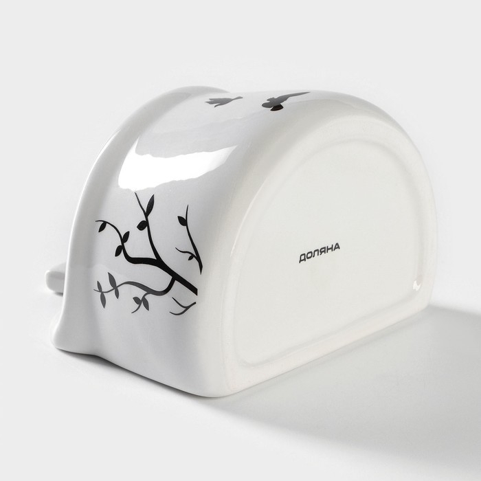 Солонка Доляна &laquo;Весенний вечер&raquo;, 600 мл, 14&times;10&times;14 см