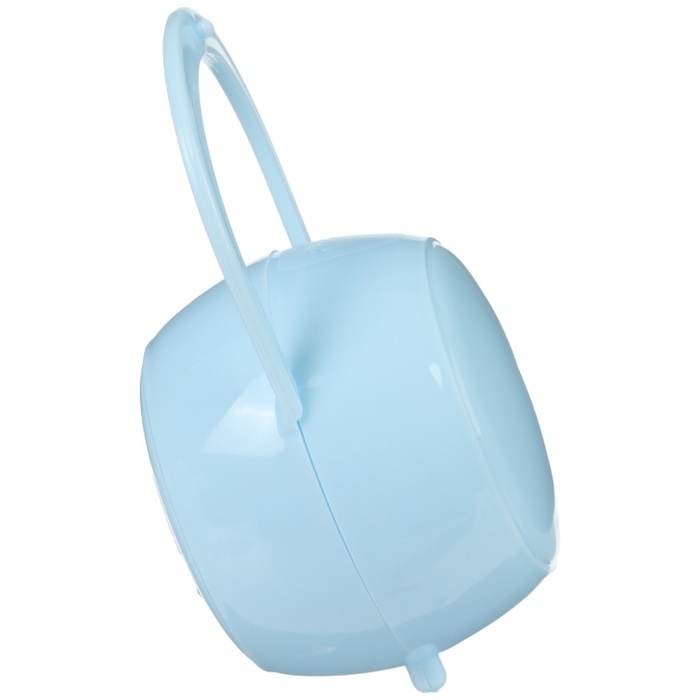 Контейнер для хранения и стерилизации детских сосок и пустышек, цвет голубой Контейнер для хранения и стерилизации детских сосок и пустышек, цвет голубой