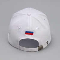 Кепка мужская «Герб», цвет белый, р-р 56 Кепка мужская «Герб», цвет белый, р-р 56