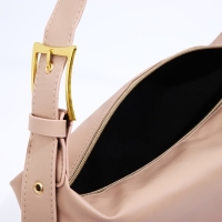 Сумка-мешок на молнии цвет бежевый Сумка-мешок на молнии цвет бежевый