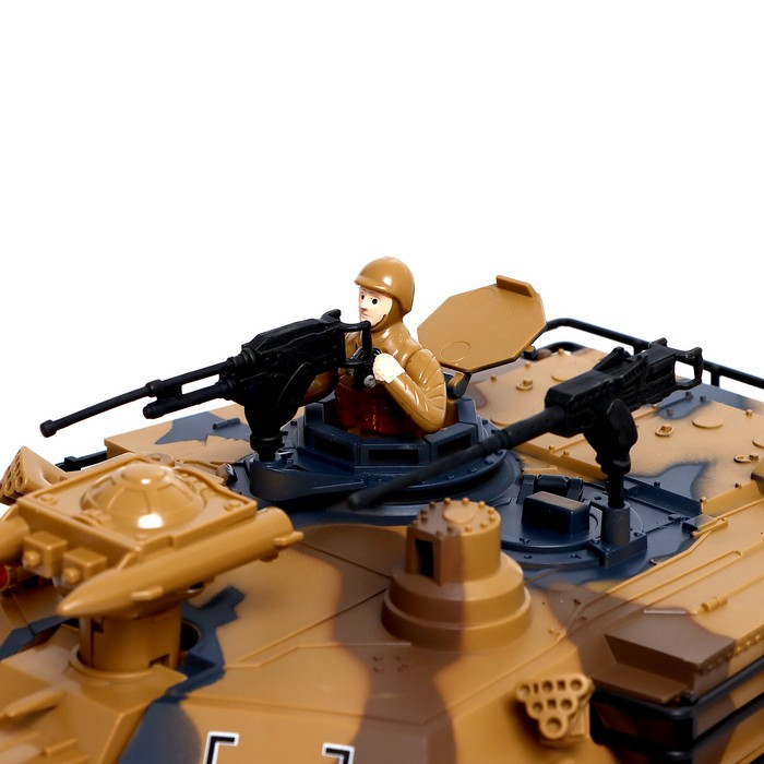 Танк радиоуправляемый &laquo;Армия&raquo;, стреляет ВВ пулями, с эффектом дыма