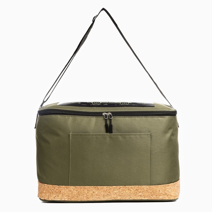 Термосумка с пробковым дном &laquo;В пути&raquo;, 28 литров