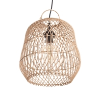 Светильник потолочный из ротанга "Арис" 1х120Вт, Е27, 30х30х30 см Светильник потолочный из ротанга "Арис" 1х120Вт, Е27, 30х30х30 см