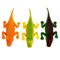 Антистресс сквиш мялка «Крокодил», с песком, цвета МИКС, в шоубоксе, тянучка Антистресс сквиш мялка «Крокодил», с песком, цвета МИКС, в шоубоксе, тянучка