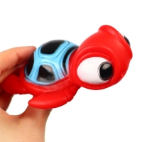 Набор резиновых игрушек для ванны &laquo;Черепашки&raquo;, 10 см, с пищалкой, 5 шт, Крошка Я