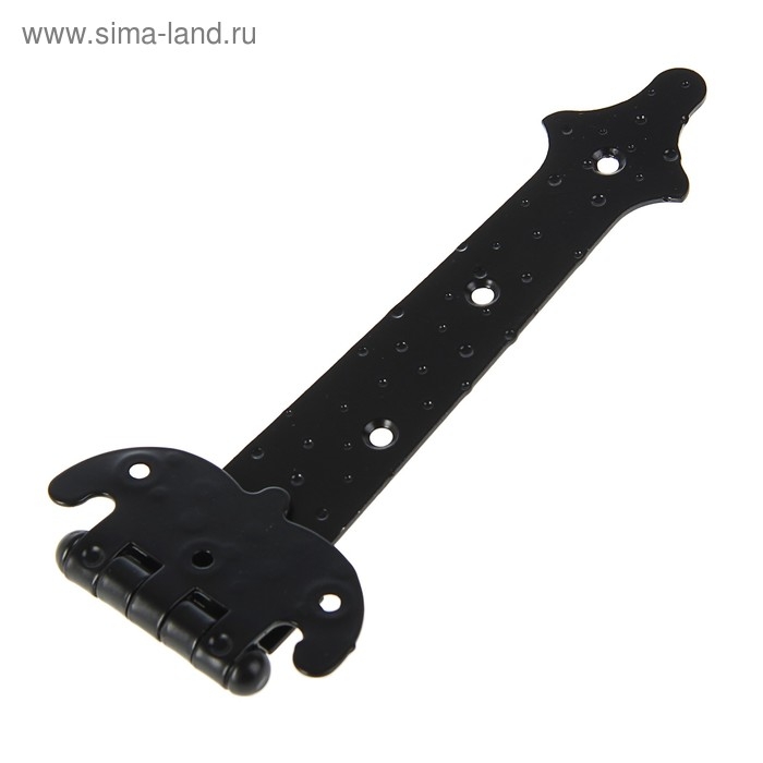 Петля стрела фигурная, ПС-200-S, цвет черный матовый Петля стрела фигурная, ПС-200-S, цвет черный матовый