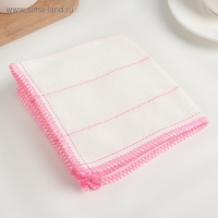 Набор салфеток для мытья посуды Доляна, 30&times;30 см, 3 шт