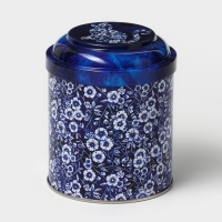Банка для сыпучих продуктов &laquo;Ультрамарин&raquo;, 0,8 л, d=9,9 см, h=11 см, жесть