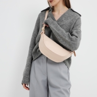 Сумка женская из искусственной кожи NAZAMOK, 28х15 см, бежевый цвет