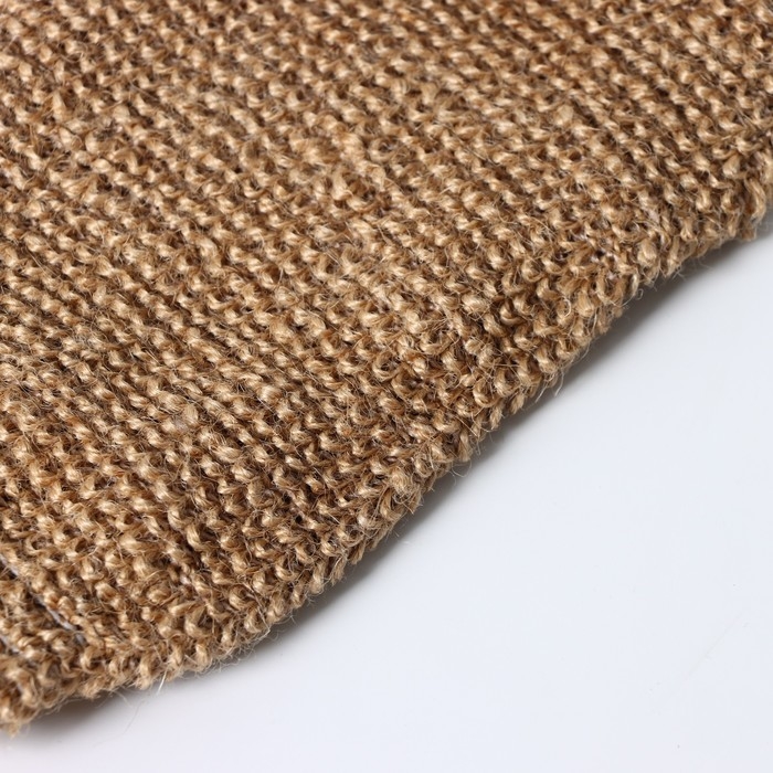 Мочалка-варежка для тела массажная Доляна, 22&times;11 см