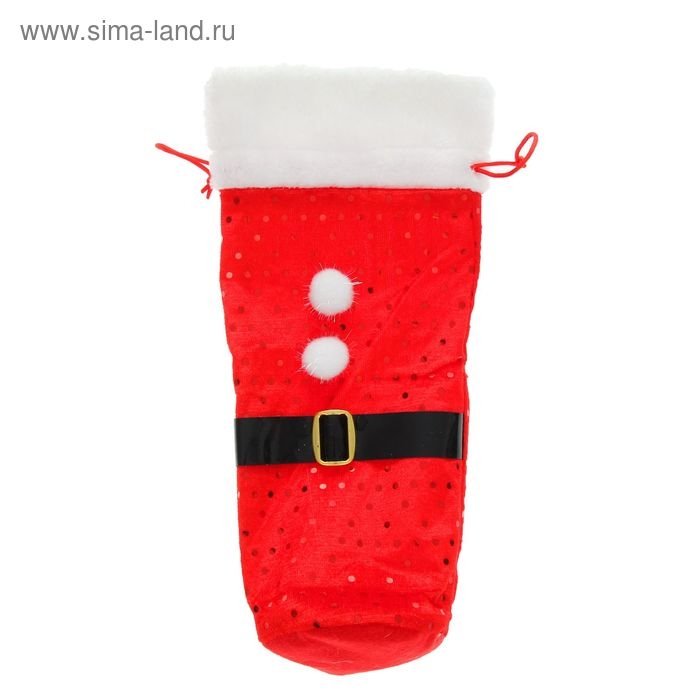 Чехол на бутылку &laquo;Дед Мороз&raquo;