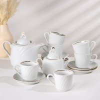 Сервиз чайный &laquo;Классик&raquo;, 220 мл, 14 предметов