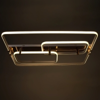 Светильник "Сонлан" 2xLED 220Вт золото 108х58х12 см BayerLux