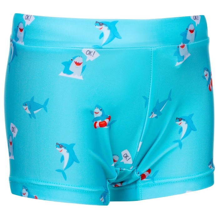Плавки для плавания ONLYTOP &laquo;Акулы&raquo;, р. 26
