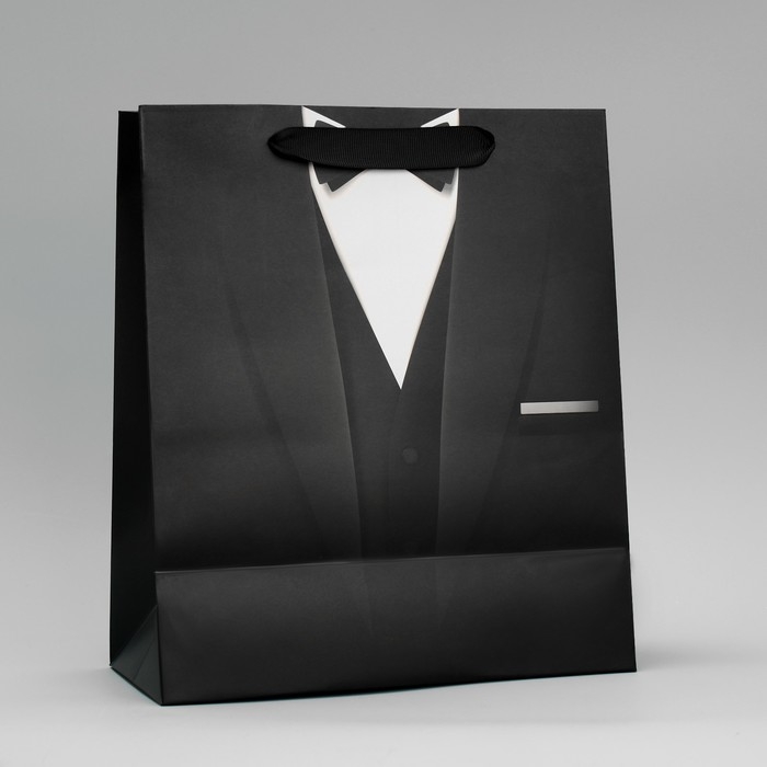 Пакет подарочный ламинированный вертикальный, упаковка, &laquo;Стиль&raquo;, ML 23 х 27 х 11,5 см