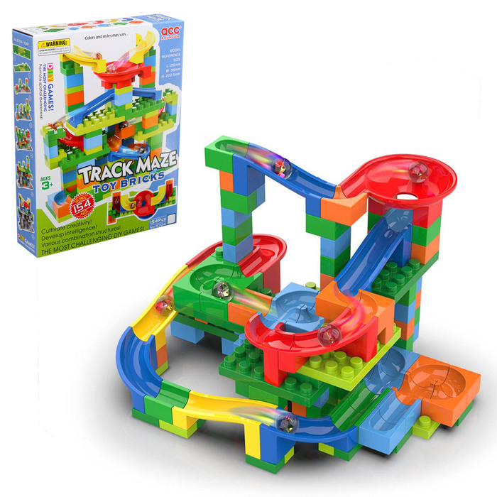 Конструктор блочный марблс &laquo;Турбошарики&raquo;, 152 детали