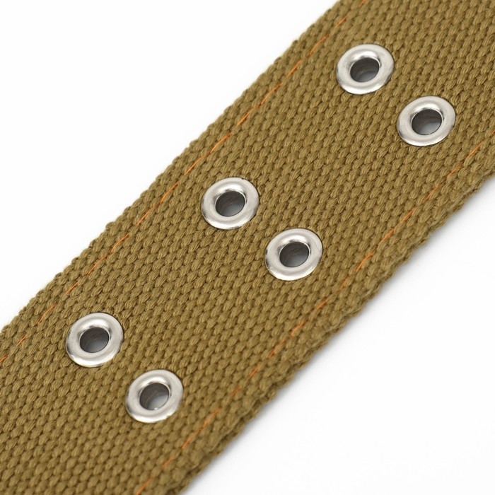 Ошейник брезентовый двухслойный, 84 х 4,5 см, песочный Ошейник брезентовый двухслойный, 84 х 4,5 см, песочный