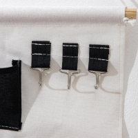 Органайзер подвесной с карманами Доляна &laquo;Рио&raquo;, 3 отделения, 32&times;34,5 см, цвет бирюзовый