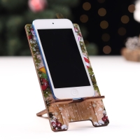 Подставка под телефон "Удачного Года!" символ года, звезда Подставка под телефон "Удачного Года!" символ года, звезда