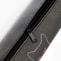 Пенал школьный из искусственной кожи «1 сентября: Кот», 19 х 8 х 3 см Пенал школьный из искусственной кожи «1 сентября: Кот», 19 х 8 х 3 см