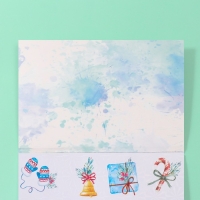 Наклейки в книжке "Новогоднее волшебство" + 3 фона голография 20,7х14 см