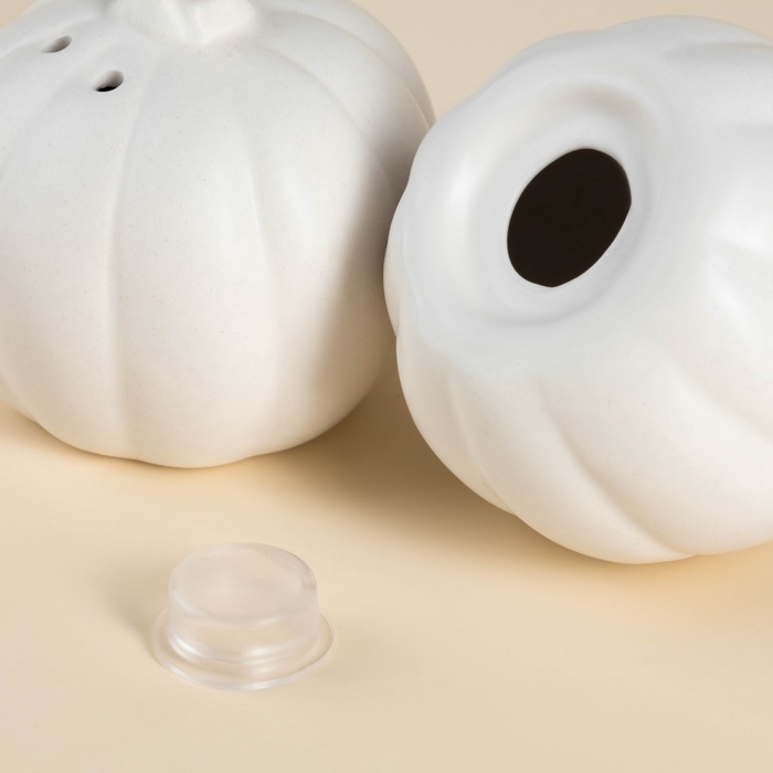 Набор для специй SL Home «Осенний бриз», баночка 100 мл, 7×7×7 см, белый Набор для специй SL Home «Осенний бриз», баночка 100 мл, 7×7×7 см, белый