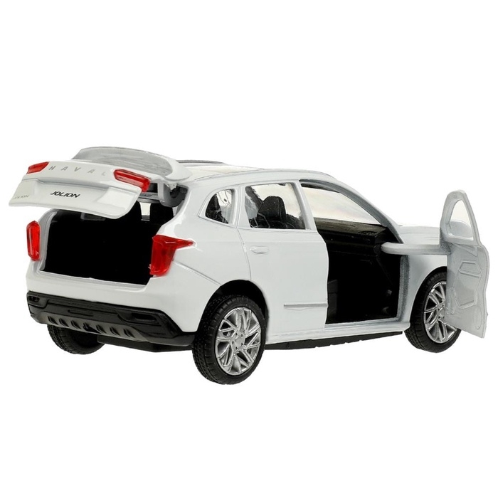 Машинка металлическая Haval jolion, открываются двери, багажник, инерция, 12 см, белый Машинка металлическая Haval jolion, открываются двери, багажник, инерция, 12 см, белый