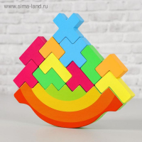 Балансир "Тетрис" 22,5х22,5х2 см, 21 элемент Балансир "Тетрис" 22,5х22,5х2 см, 21 элемент