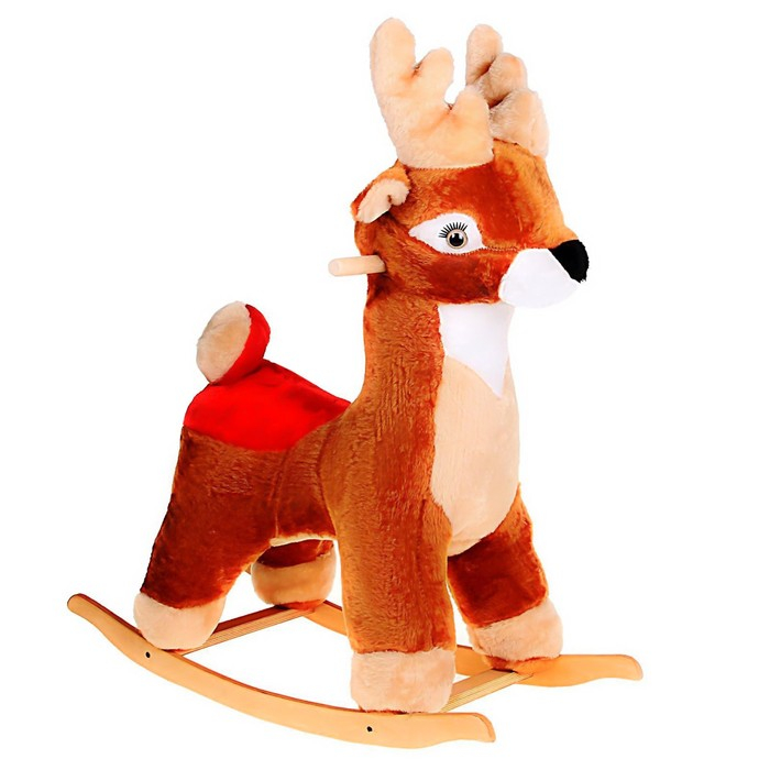 Мягкая качалка &laquo;Олень&raquo;, цвета МИКС
