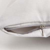 Наволочка декоративная Экономь и Я цвет светло-серый, 40 х 40 см, полиэстер Наволочка декоративная Экономь и Я цвет светло-серый, 40 х 40 см, полиэстер