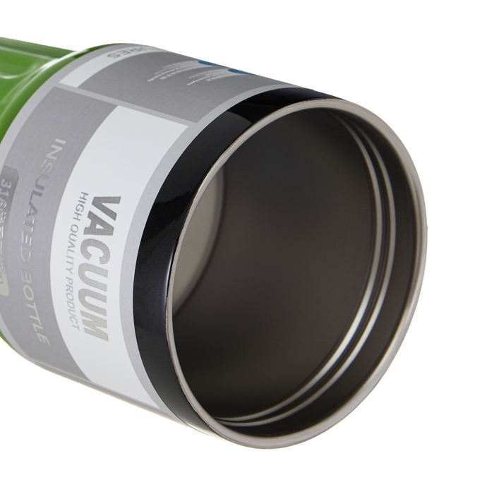 Термокружка, 600 мл, с ручкой,  сохраняет тепло 8 ч