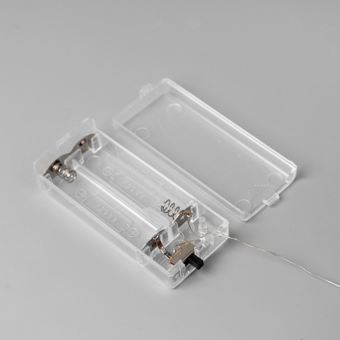 Светодиодная фигура &laquo;Плетёный олень&raquo; 44 &times; 65 &times; 15 см, металл, текстиль, батарейки ААх2 (не в комплекте), свечение тёплое белое