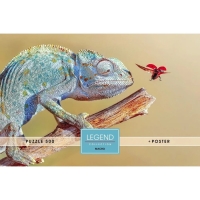 Пазлы &laquo;Хамелеон&raquo; в подарочной коробке, 500 элементов + постер